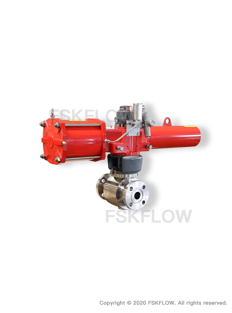 BAV22 Trunnion Metal Seat Ball Valve