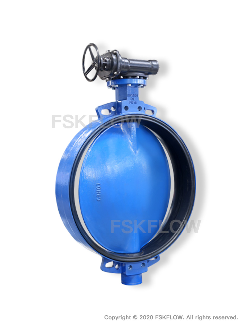 BV12 Concentric Resilent Seat (Replacable) Butterfly Valve