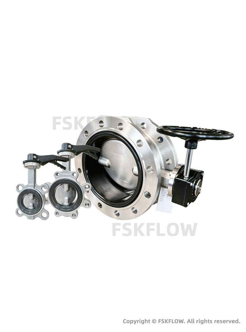 BV14 Stainless Steel Rubber-Lined Butterfly Valve